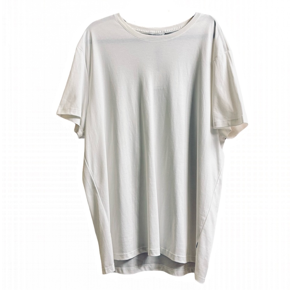 Calvin Klein White Short Sleeve Crew Neck Tee Size XL